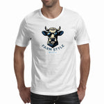 Farm Style Cow - Men's T Shirt (Route 62 T'S)