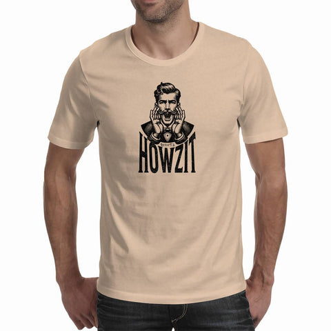 Old School Hello (2) S.A Style. Men's T - Shirt ( Route 62 t'S )