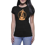 Yetti Wants Coffee Now! - Ladies T-Shirt (Route 62 T'S)