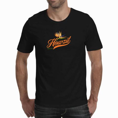 Howzit - Strelitzia - Mens T-Shirt (Route 62 T'S)