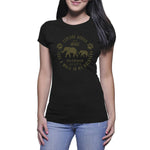 Explore Africa Elephants - Ladies T-Shirt (Route 62 T'S)